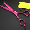 Left Handed Professional Hairdressing Scissor,Perfect for Hair Salon Barber Moustache Haircut Comes with Beautiful Black Scissors Pouch Case Hairdresser and Home Use to Trim Your Beard view 2