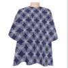 Abstract Navy Flower Barber Cape,Salon Hair Cutting Cape for Women,Men,Kids,Adults,Haircut Cape with Adjustable Elastic Neckline Hairdressing Stylist Cape Accessories Modern Blue Minimalist Geometric view 1