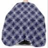 Abstract Navy Flower Barber Cape,Salon Hair Cutting Cape for Women,Men,Kids,Adults,Haircut Cape with Adjustable Elastic Neckline Hairdressing Stylist Cape Accessories Modern Blue Minimalist Geometric view 3