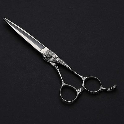 Stainless Steel Barber Hairdresser Professional Hairdressing Scissors 6 Inch,Silver