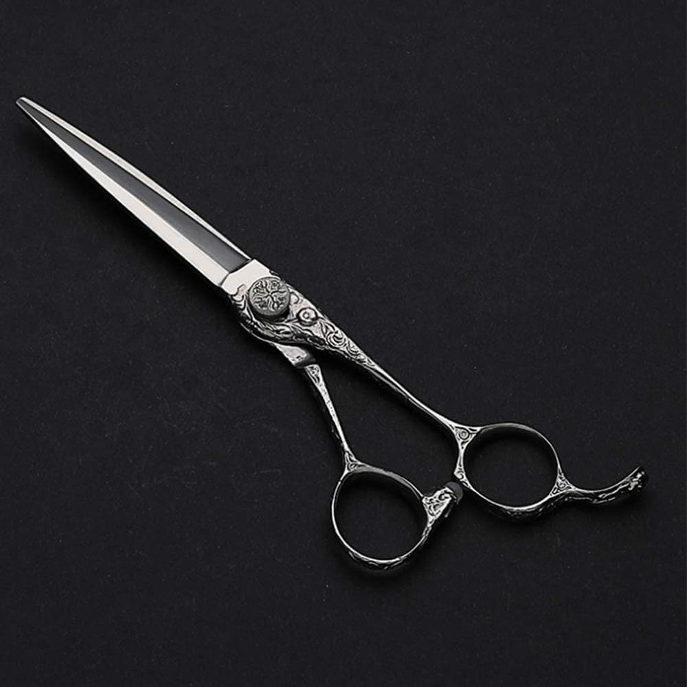 Stainless Steel Barber Hairdresser Professional Hairdressing Scissors 6 Inch,Silver