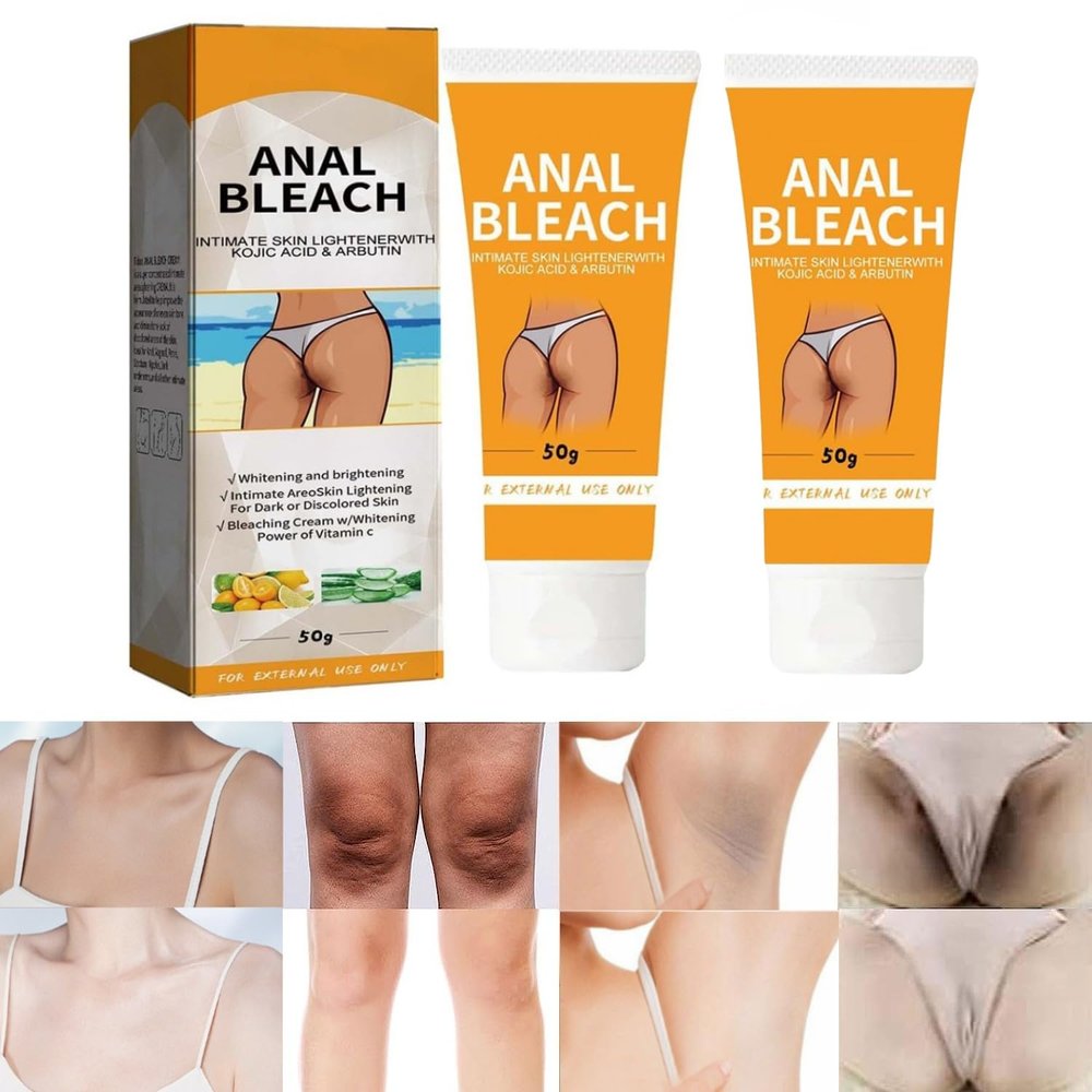 BEROZA 2PCS Crema Aclaradora, Crema Reparadora Para Manchas Oscuras 50ml, Adecuado para varias reas como cara, axilas, cuello, zona privada