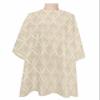 Yellow Geometric Floral Barber Cape,Salon Hair Cutting Cape for Women,Men,Kids,Adults,Haircut Cape with Adjustable Elastic Neckline Hairdressing Stylist Cape Accessories Contemporary Minimalist Art view 1