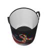 Autism Awareness Ribbon Circular Hamper Lasting Organization Bedroom Bathroom Dcor view 4