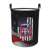 82nd Airborne Division Circular Hamper Lasting Organization Bedroom Bathroom Dcor view 2