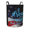 A Dream Is A Wish Your Heart Makes Circular Hamper Lasting Organization Bedroom Bathroom Dcor view 3