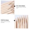 Beatifufu Manicure Tools Set 50 Pcs Nail Art Wood Sticks Cuticle Pusher Nail Cleaning Stick view 3