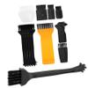 NOLITOY 192 Pcs Razor Brush Beard Trimmers Razor Cleaning Brush Cleaning Brush Electric Double Sided Shaver Brush Hair Clipper Brush Paintbrush Cleaner Portable Nylon Wool Computer view 4