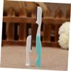 NOLITOY 3pcs Women Eyebrow Trimmer Folding Design Replaceable Blades for Precision Grooming and Travel Random view 2