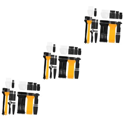 NOLITOY 144pcs Cleaning Brush for Hair Clippers and Electric Compact Duster for Grooming Suitable for Barber Shops and Personal Use Hair Cleaning Accessory