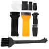 NOLITOY 144pcs Cleaning Brush for Hair Clippers and Electric Compact Duster for Grooming Suitable for Barber Shops and Personal Use Hair Cleaning Accessory view 2