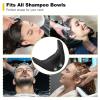 AISEELY Shampoo Bowl Neck Rest - 2 Suction Cups Included Salon Shampoo Neck Rest Cushion, Silicone Neck Cushion for Home Wash Basin & Professional Salon Hair Washing Tray view 2