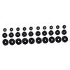 FOMIYES 30pcs Hair Bun Maker Set Doughnut for Messy Buns Small Medium Large for Adding Volume to Updos and Ponytails Hair Accessories for Women view 1