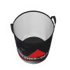 Action=Life Silence=Death Pride Flag Circular Hamper Lasting Organization Bedroom Bathroom Dcor view 4
