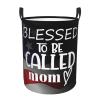 Mother Gifts Blessed To Be Called Mom Circular Hamper Lasting Organization Bedroom Bathroom Dcor view 2