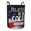 Mother Gifts Blessed To Be Called Mom Circular Hamper Lasting Organization Bedroom Bathroom Dcor view 3