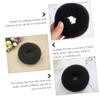FOMIYES 45pcs Hair Bun Makers Set Invisible Donut Shaper for Effortless Buns Updos Ponytails Suitable for Hair Types Black Small Medium Large view 2