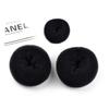 FOMIYES 45pcs Hair Bun Makers Set Invisible Donut Shaper for Effortless Buns Updos Ponytails Suitable for Hair Types Black Small Medium Large view 4
