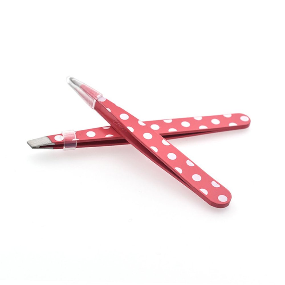 NOLITOY 2pcs Stainless Steel Eyebrow Clip Tweezers Portable Multi-functional Hair Removal Tool for Women and Men Lightweight Design for Easy Carrying and Precision Grooming