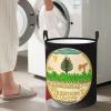 State Seal Of Vermont Circular Hamper Lasting Organization Bedroom Bathroom Dcor view 1