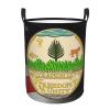 State Seal Of Vermont Circular Hamper Lasting Organization Bedroom Bathroom Dcor view 2