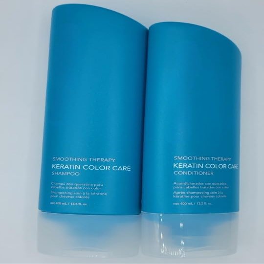 Keratin Color Care Smoothing Therapy Shampoo and Conditioner 13.5 Oz Duo.