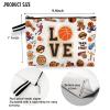 Basketball Makeup Bag Basketball Lovers gifts, basketball gifts for girls team,Travel Cosmetic Bag Gifts for Women Travel Storage Bag view 2