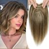 Glaskasf Hair Toppers for Women Real Human Hair Toppers Hair Pieces for Women with Thinning Hair Highlights Hair Toppers Hair Pieces for Women Real Hair Toppers for Women for Thinning Hair(4/27#) view 1