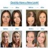 Glaskasf Hair Toppers for Women Real Human Hair Toppers Hair Pieces for Women with Thinning Hair Highlights Hair Toppers Hair Pieces for Women Real Hair Toppers for Women for Thinning Hair(4/27#) view 2