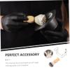 Beaupretty 1set Men Shaving Brush Kit with Foaming Bowl and Stand Convenient Grooming Tool for Luxurious Shaving for Home Salon Use view 3