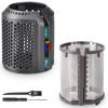 Magnetic Hair Dryer Filter + Inner Filter Cover Replacement for Dyson Supersonic HD01 HD03 HD08 HD15 Hair Dryer Attachment, Hair Dryer Strainer Filter Spare Parts(Gray) view 1