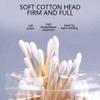 homeemoh 500 Count Double-Ended Cotton Swabs, Disposable Cotton Buds Cleaning Swabs for Personal Care and Make up Use (5 Pack, 100pcs/pack) view 3