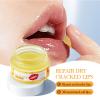 Nourishing Orange Lip Scrub,Lip Exfoliator Scrub for dark lips to lighten, Glow uscious Lips,Lip Moisturizer for Dry Chapped Cracked Peel Lips Repair (Orange + VC) view 2