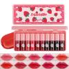 10 Colors Lip Tint Stain Set, Korean Moisturizing Lip Gloss Velvet Mini Liquid Lipstick, Multi-Use Lip and Cheek Tint, Non-Stick Cup, Lightweight, Long-Lasting Waterproof Lips Makeup view 1