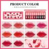 10 Colors Lip Tint Stain Set, Korean Moisturizing Lip Gloss Velvet Mini Liquid Lipstick, Multi-Use Lip and Cheek Tint, Non-Stick Cup, Lightweight, Long-Lasting Waterproof Lips Makeup view 3