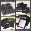 50 Set Disposable Nail Supplies Kits,Professional Manicure Press On Nail Tool Kit With Nail File ,Nail Buffer,Adhesive Tabs,Nail Glue,Sticks, Prep Pads,Bags,Instruction Cards for Nail Business(Black) view 4
