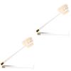 Beaupretty 2pcs Back Scrubber Bath Brush Long Handle Body Scrubber for Bristles Quick Lathering Easy to Clean Material view 1