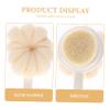 Beaupretty 2pcs Back Scrubber Bath Brush Long Handle Body Scrubber for Bristles Quick Lathering Easy to Clean Material view 4