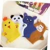 FOMIYES 12pcs Bath Mitts Cute Animal Washcloths Gloves for Toddlers Soft and Gentle Body Cleaning Gloves for Bathing and Cartoon Design for Fun and Comfort view 3