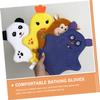 FOMIYES 12pcs Bath Mitts Cute Animal Washcloths Gloves for Toddlers Soft and Gentle Body Cleaning Gloves for Bathing and Cartoon Design for Fun and Comfort view 4