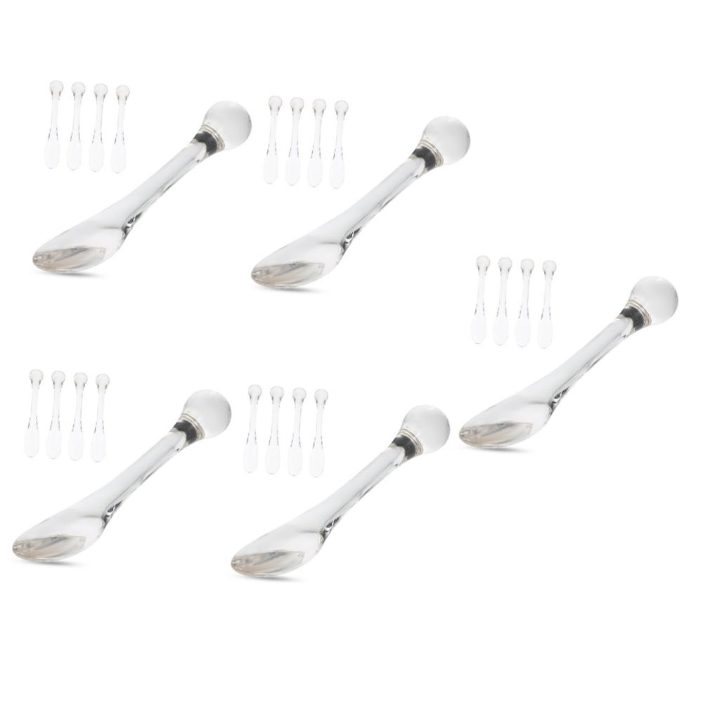 FOMIYES 25pcs Convenient Eye Massage Compact Eye Spoon for Portable Skincare Accessories