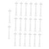 NOLITOY 60pcs Daily Nostril Cleaning Hair Removal Wax Applicator Lightweight Men Women Use view 1