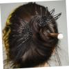VINTORKY Women Hair Bun Maker Headband Cloth Hair Clip for Messy Bun Styles for Daily Wear Sports Weddings More Suitable for Long Curly view 4