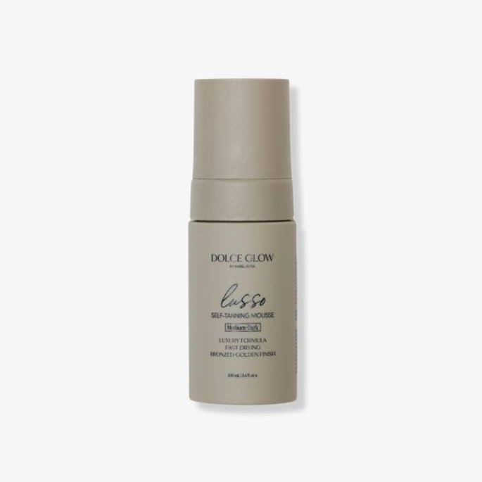 DOLCE GLOW LUSSO Self-Tanning Mousse Travel Size & Complimentary Sheet Masque