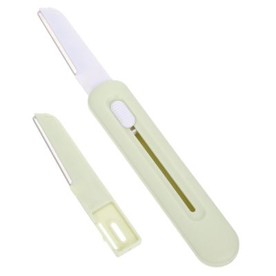 OHPHCALL 1 Set Stainless Steel Eyebrow Razor Replacement Heads No Sensitive Material Safe for Skin Portable and Travel-friendly