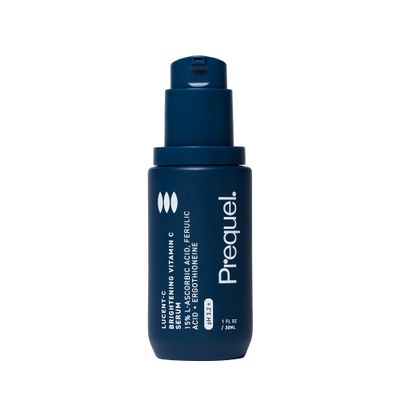 Prequel Skin Lucent-C, Vitamin C Serum for Face. Professional Facial L-Ascorbic Acid, Ferulic Acid Formula with Niacinamide. Clinical Skincare for Luminous Firm Skin. 1oz Pump
