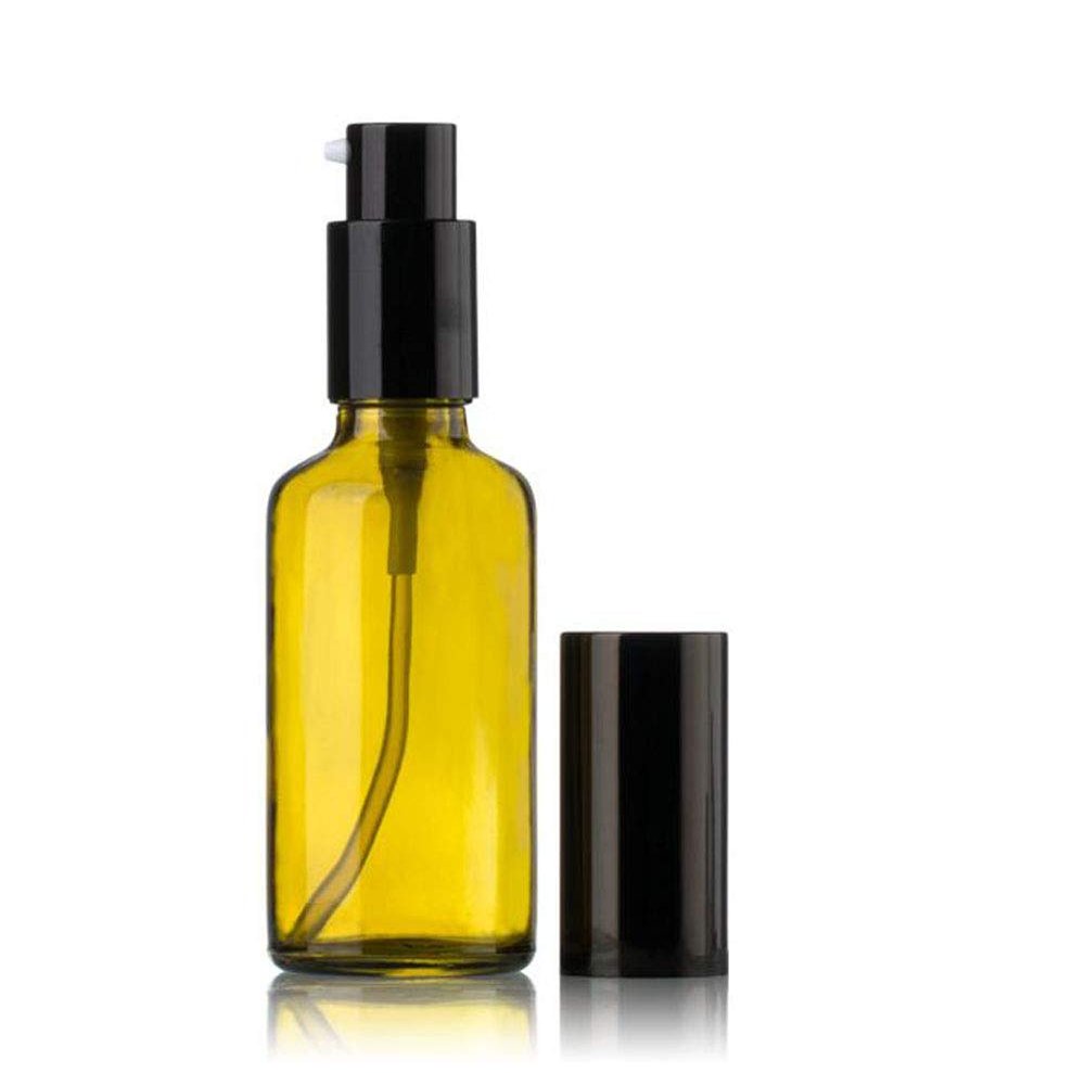 RYZGOJV 2 PCS Portable Glasses Emulsion Bottles Travel Bottles Empty Bottles, 50ML