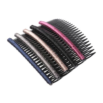 Beatifufu 10pcs Assorted Women Hair Combs Teeth Teeth Side Combs for Girls Stylish Hair Accessories for Everyday Use and Special Occasions Random Style
