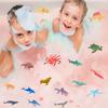 Kids Bath Bombs with Surprise Inside,4 Pack Marine Shark Bath Bomb for with Ocean Sea Animals for Girls Boys Toddlers, Safe Natural & Organic view 2