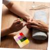 Mikinona 50pcs Mini Nail Art Sponges Soft Gradation Makeup Tools for Manicure and Blending for Diy Nail Designs and Seamless Application view 4